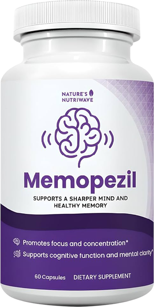 Memopezil Dietary Supplement Bottle